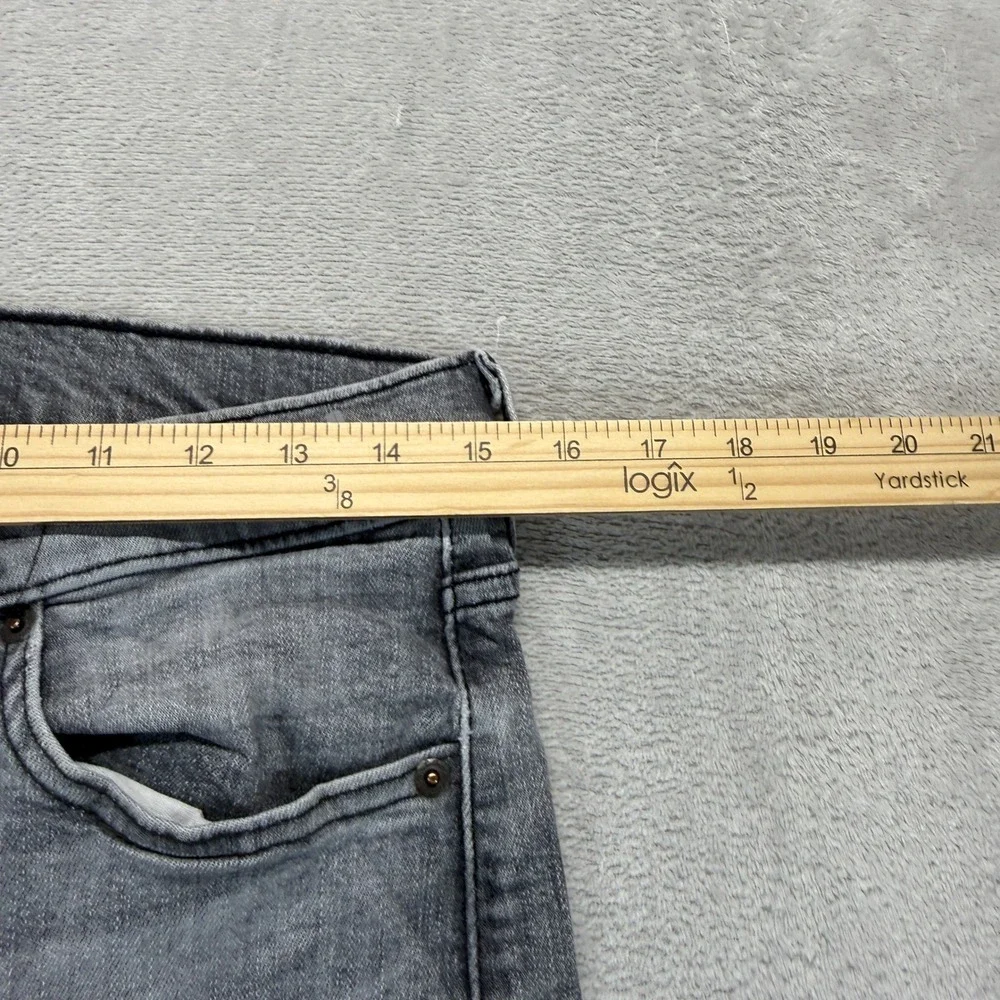 Levi's 510 Jeans Men 31x32 Grey Skinny Fit Medium Wash Stretch Fade Denim Preppy